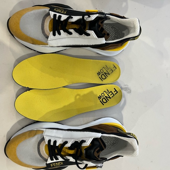 Fendi Flow Sneakers size 12uk/46eur/13us - Picture 10 of 12